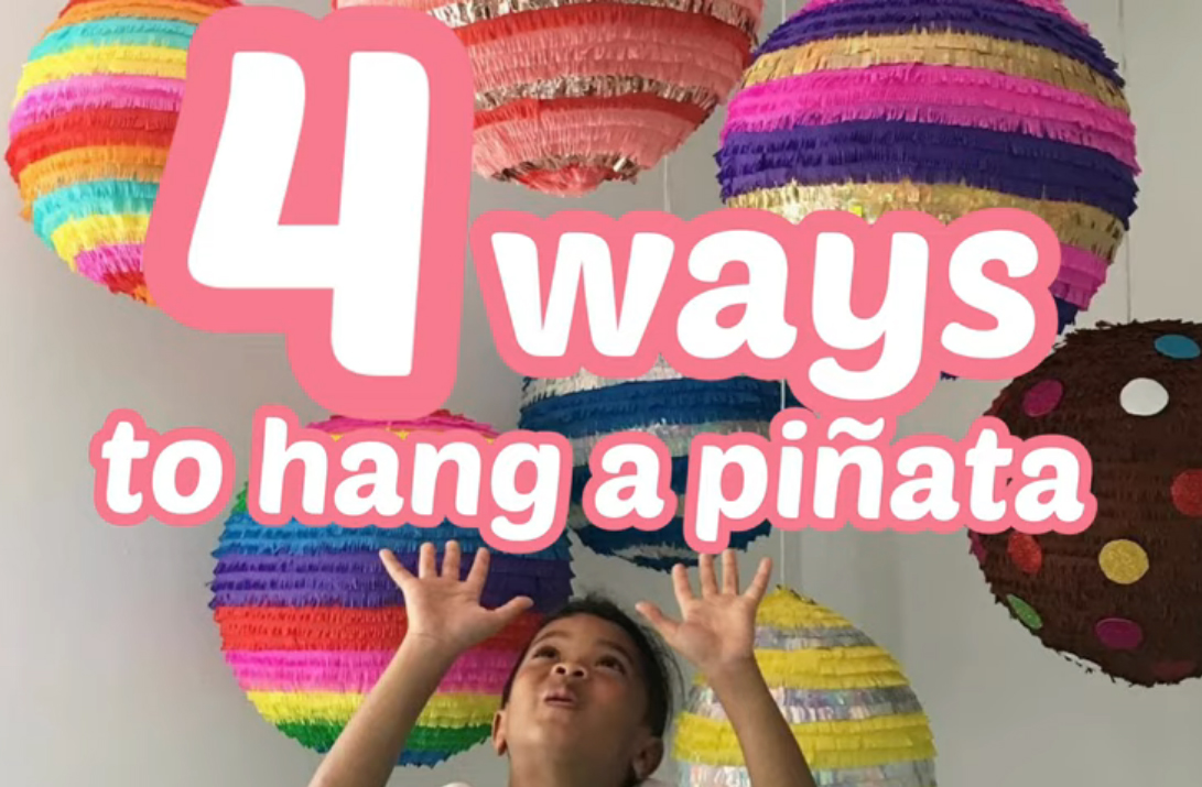 4 Ways How To Hang Pinata (With VIDEO)